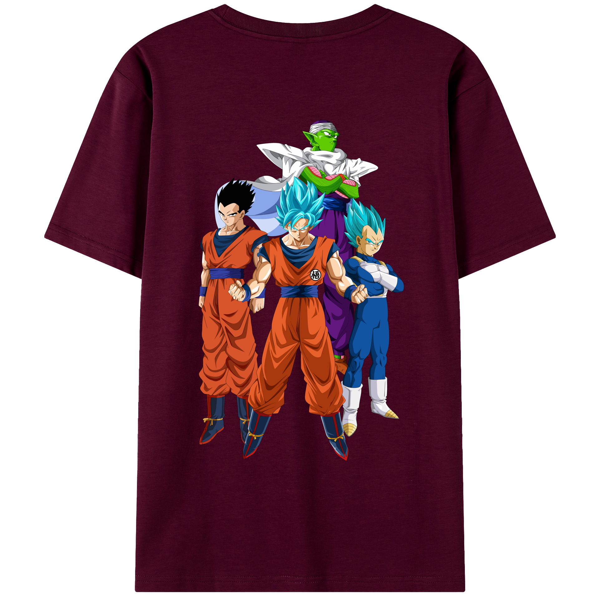 （画像用） ドラゴンボール DRAGON BALL レディース半袖Tシャツ(バックプリント)